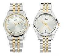 Titan Wedding Bandhan Analog Silver Dial Unisex's Watch NM17742565BM01 / NL17742565BM01/NR17742565BM01P