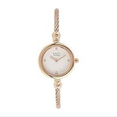 Titan Women Metal Analog White Dial Watch Nn2586Wm01/Np2586Wm01, Band Color Rose Gold