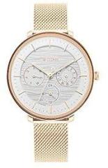 Titan Women Metal Analog White Dial Watch Np2651Wm02/Np2651Wm02, Band Color Rose Gold