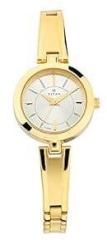 Titan Women Metal Silver White Dial Analog Watch Nn2598Ym02, Band Color Gold