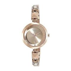 Titan Women Metal White Dial Analog Watch Nr2606Wm01, Band Color Rose Gold