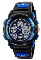 V2A Analog Digital Boy's Watch Black Dial