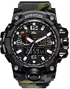 V2A Men's Watch Black Colored Strap