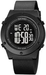 V2A Black Dial Digital Sports Watch 5ATM Waterproof with Alarm and Stopwatch Wrist Watch for Men and Boys | Watch for Men | Wrist Watch for Men | Mens Watch | Watch