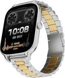 Vibez Majestic Luxury Smartwatch For Women & Men Stainless Steel Strap, 1.83 InchDisplay, High Resolution, 60 Sports Modes, 100+ Watch Faces, Long Battery & Bluetooth Calling Smart Watch For Women & Men