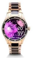 Vibez Vibez by Lifelong Cacia Women Smartwatch Bluetooth Calling 1.09 inch HD Display|24x7 Heart Rate, SpO2 Tracking, Sleep Monitor|IP67|8+ Sports Mode|3 days Battery Backup VBSWW81, 1 Year Manufacturer Warranty, Black