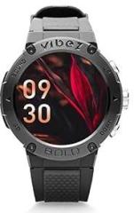 Vibez Vibez by Lifelong VBSWM999 Bold Smartwatch for Men Bluetooth Calling 1.32 inch HD Display|24x7 Heart Rate & SpO2 Tracking|Sports Mode|Sleep Monitor|IP67|7 Days Battery Backup 1 Year Warranty, Black