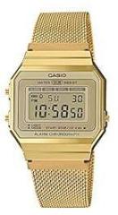 Vintage Digital Gold Dial Unisex A700WMG 9ADF D171