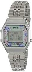 Vintage Series Digital Silver Dial Unisex Adult Watch D203