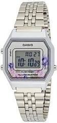 Vintage Series Digital Silver Dial Unisex Adult Watch D204