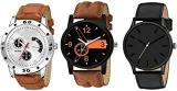 Y&S Analog Watch For Mens Womens Unisex Watches Combo Brown YS 20 53 77