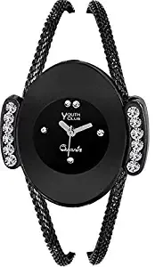 Youth Club Analog Black Dial Women's Watch YC_1