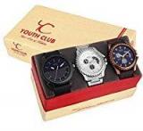 YOUTH CLUB Analogue Multi Colour Dial Men's & Boy's Combo Of Watch Smb57