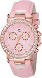 YOUTH CLUB Analogue Women's Watch Pink Dial Pink Colored Strap