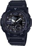 Youth Combination Analog Digital Black Dial Men's Watch AEQ 100W 1BVDF AD217