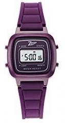 Zoop Digital Purple Dial Unisex Child Watch 16017PP01