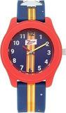 Zoop Silicone Analog Blue Dial Unisex Child Watch 26019Pp02