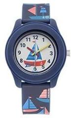 Zoop Silicone Analog White Dial Unisex Child Watch 26019Pp01