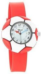 Zoop Unisex White Dial Analogue Watch 26014PP02