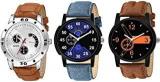 Y&S Analog Watch For Mens Womens Unisex Watches Combo Brown YS 20 53 71