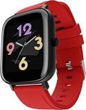 ZEBRONICS ZEBRONICS FIT180CH Smart Watch, IP68 Waterproof, 12 Sports Modes, 1.39 Inch 3.55cm Display, Unisex Design, Heart Rate, SpO2, BP, SMS Text Call Notifications And Customizable Watch Faces Black+ Red