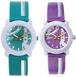 Zoop Analogue Unisex Green Dial & Purple Dial NDC3025PP30C + NDC3025PP25C