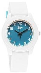 Zoop Polyurethane Digital Blue Dial Unisex's Watch 26019Pp26W