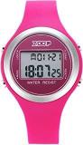 Zoop Unisex 40 X 38 X 9 Mm Digitals Black Dial Silicone Digital Watch 26024PP02W