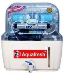 Aqua Fresh Aqua white Ltr 12 RO + UV +UF Water Purifier