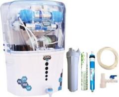 Aqua Fresh ROYCE Model 12 Litres ALKALINE VITAMIN B12 +RO+UV+TDS 15 WHITE AUTOMATIC ELECTRICAL BOREWELL 1500 TDS 12 Litres RO + UV + UF + TDS Water Purifier