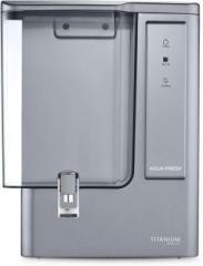 Aqua Fresh Titanium Grey 2 Years Warranty India 1st BIS IS 16240 :2023 CM/L8100159306 8 Litres RO + UV + UF + TDS + ALK + Copper Water Purifier