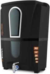 Aqua Fresh Ventex Black COPPER+RO+UV+TDS AUTOMATIC ELECTRICAL BOREWELL WATER PURIFIER 12 Litres RO + UV + Copper Water Purifier