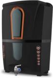 Aqua Fresh Ventex Black ZINK+COPPER+BIO HYDROZEN NEGETIVE ORP ELECTRICAL BOREWELL/MUNICIPAL 12 Litres RO + UV + UF + TDS + ALK + Copper Water Purifier