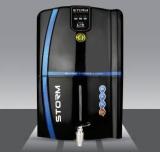 Aqua STROM FULL BLACK Smart LED Indicator With Copper Filter 12 Litres RO + UV + UF + Copper + TDS Control Water Purifier