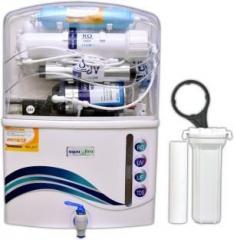 Aquaultra 14LNext Zen RO+11W UV OSRAM, Made In Italy +B12+TDS Contoller Water Purifier 14 Litres RO + UV + UF + TDS Water Purifier