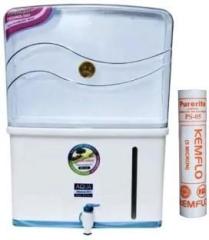 E.F.M Plastic Grand Cabinet 10 Litres RO + UV + UF + TDS + ALK + Copper Water Purifier