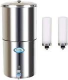 Konvio Neer Steel Gravity Filter Non Electric Stainless 18 Litres Gravity Based Water Purifier