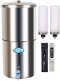 Konvio Steel Gravity 18 Litres With TDS Meter 18 Litres Gravity Based Water Purifier