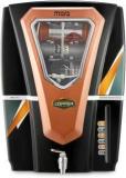 Marq By Flipkart ESC GOLDEN BLACK SMART AUDI NEXT 14 Litres RO + UV + UF + TDS + ALK + Copper Water Purifier With Prefilter