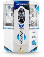 Marq By Flipkart Mini opel 12 Litres RO + UV + CU Guard + Alkaline Enhancer + Mineral Water Purifier with Pre filter and BIS Certified