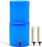 Rama Gravity Lite Water Filter, 20 Litres Storage with 2 Spirit Candles and PP Tap 20 Litres Gravity Based Water Purifier