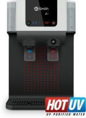 Ao Smith Z1 10 Litres UV Water Purifier UV UF Water Purifier Black | Hot + Normal Water| 5 Stage Purification| Digital Display| Advanced Alert Tech| Wall Mount + Table Top Placement| Suitable only for Municipality Water Supply