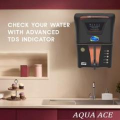 Aqua Ace Copper ZINC + Ro + UV + UF + TDS Controller/Adjuster RO Water Purifier 12 Liter 12 Litres RO + UV + UF + TDS Control + UV in Tank Water Purifier