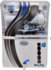 Aqua FLOW ENTERPRISES Aquaflow Alfa Transparent 12 RO + UV + UF + TDS Water Purifier