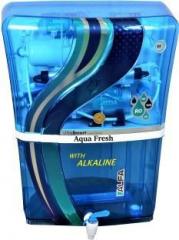 Aqua Fresh ALFA ALKALINE BLU RO+UV+UF+TDS+MINERAL 12 Litres TRANSPARENT 12 Litres RO + UV + UF + TDS Water Purifier