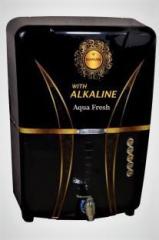 Aqua Fresh DIAMOND ALKALINE RO+UV+UF+TDS 12 Litres BLACK 15 Litres RO + UV + UF + TDS Water Purifier