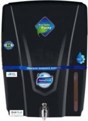 Aqua Fresh RO_UV_UF Golden Black 12 Litres RO + UV + UF + TDS Water Purifier