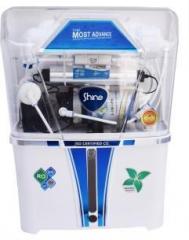 Aqua Shine Advance Model purify Mineral ro+uv+uf+tds 12 Litres 12 L RO + UV + UF + TDS Water Purifier