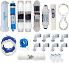 Aquadpure Complete Ro Purifier Filter Service Kit of 80 GPD Membrane FOR 12 Litres RO + UV + UF + TDS Water Purifier