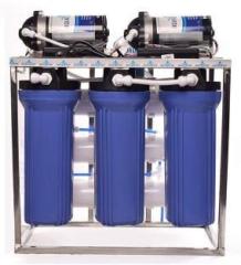 Aquadpure Stainless Steel 25 Litres Per Hour Double Stage and Purification with TDS Adjuster 25 Litres RO Water Purifier